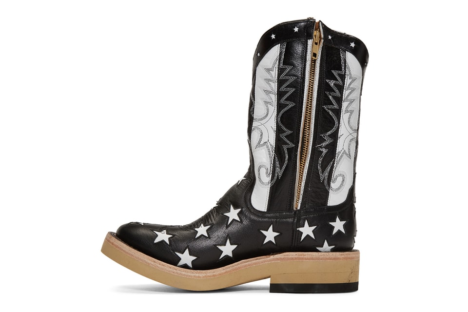 TheSoloist Black Rios of Stars and Stripes Boots | Drops | Hypebeast 