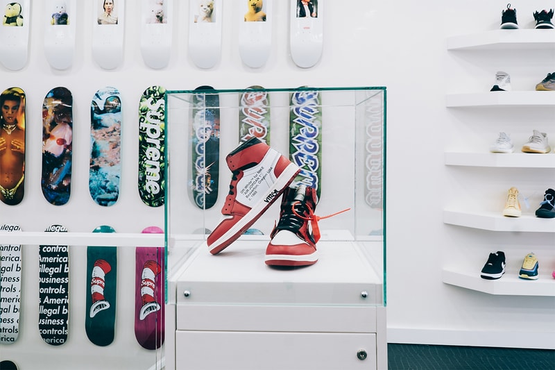 The Collection Supreme Louis Vuitton Consignment Store Info Resell High-end Fashion Clothing The North Face Rare Exclusive Items London Soho Brewer Street Virgil Abloh Collab Collaborations