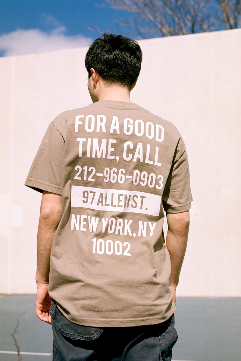 The Good Company SS19 Spring Summer 2019 Collection Lookbook New York City NYC 97 Allen T Shirt Long Sleeve Hoodies Denim Jacket Hat Socks Tote Bag