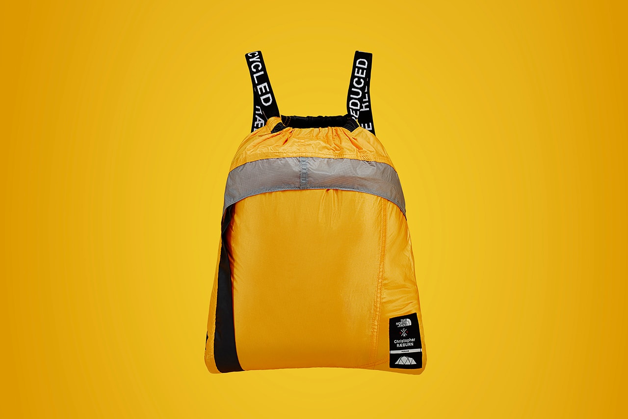 The North Face TNF Christopher Raeburn RÆBURN Unique Patina Pattern Design Bags Duffle Tote Reduce Man Made Waste Spring Summer 2019 Collection One of One