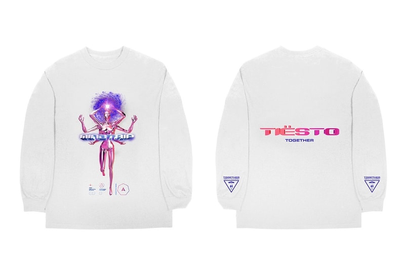 tiesto alchemist together capsule collection t shirt tee graphic clothes 2019 spring summer ss19 march release date info details hoodie sweatshirt sweater black white jogger sandals slides donda joe perez