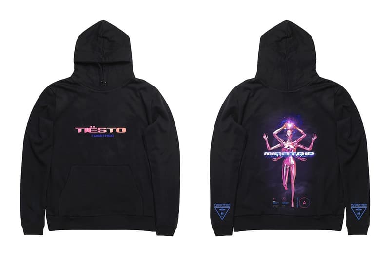 tiesto alchemist together capsule collection t shirt tee graphic clothes 2019 spring summer ss19 march release date info details hoodie sweatshirt sweater black white jogger sandals slides donda joe perez