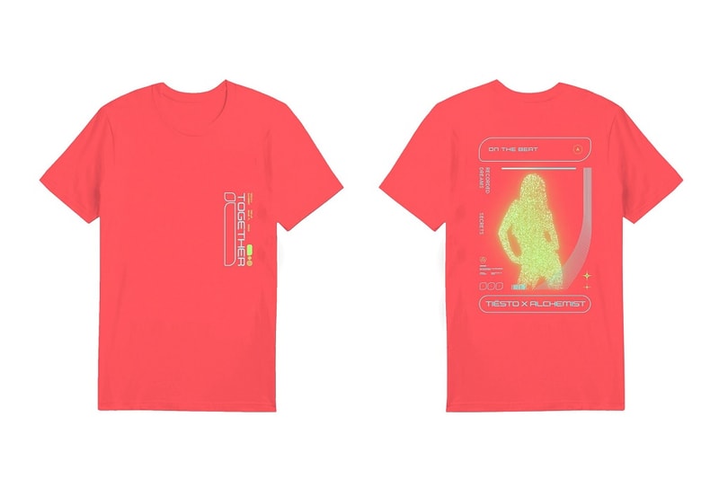 tiesto alchemist together capsule collection t shirt tee graphic clothes 2019 spring summer ss19 march release date info details hoodie sweatshirt sweater black white jogger sandals slides donda joe perez