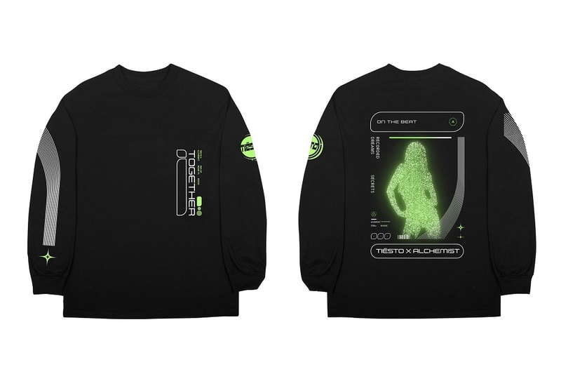 tiesto alchemist together capsule collection t shirt tee graphic clothes 2019 spring summer ss19 march release date info details hoodie sweatshirt sweater black white jogger sandals slides donda joe perez