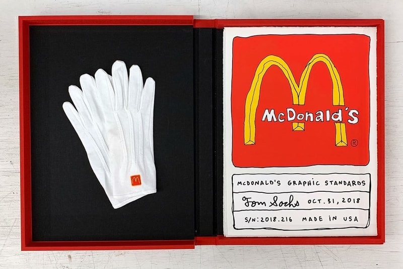 tom sachs mcdonalds graphic standards edition release hamilton press gallery