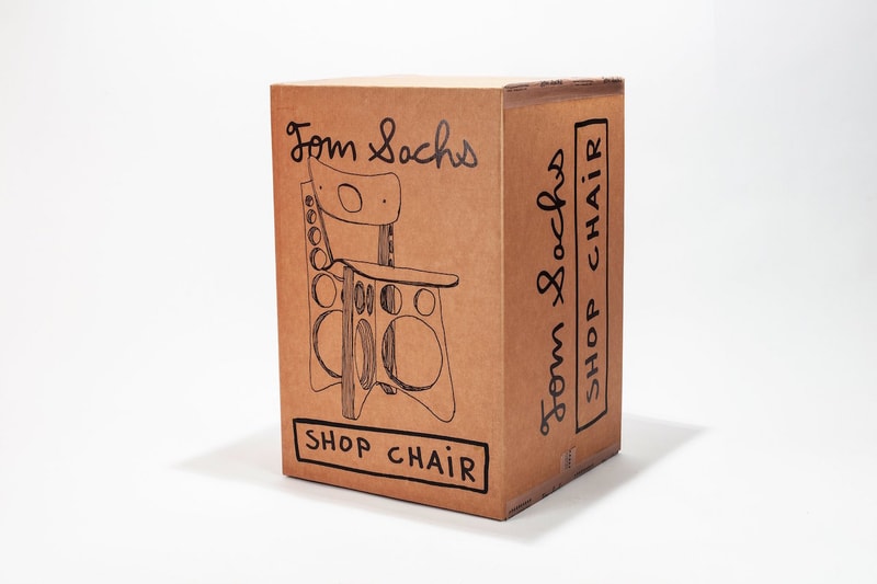 tom sachs shop chair release furniture design 