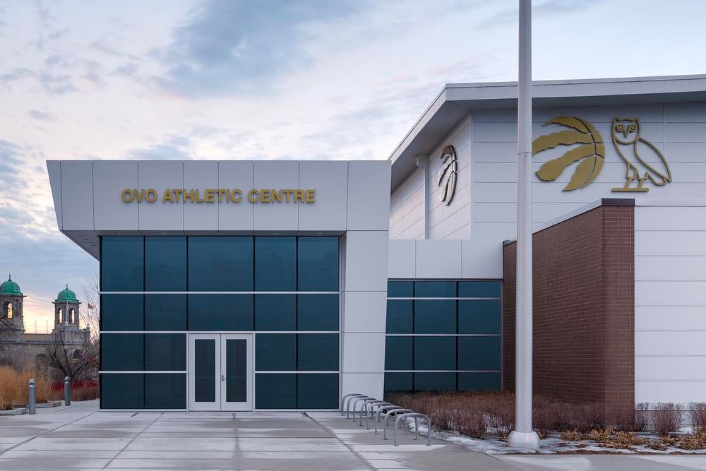 Toronto Raptors OVO Athletic Centre Practice Facility Renaming Drake Sound NBA Basketball  BioSteel Centre