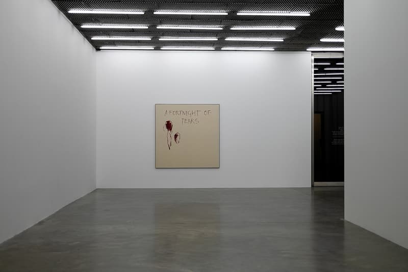 Tracey Emin 'A Fortnight of Tears' Exhibit London Inside Closer Look Art Gallery Galleries Open Until April 7 White Cube Bermondsey, 144-152, Bermondsey St, London SE1 3TQ