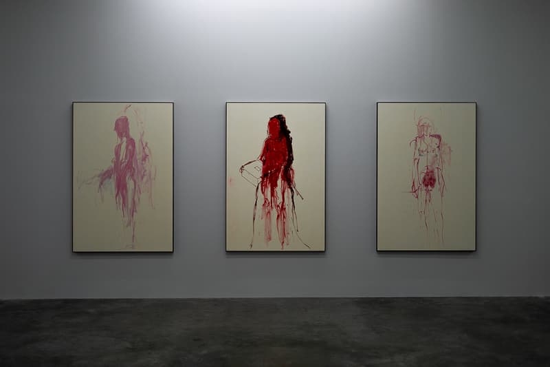 Tracey Emin 'A Fortnight of Tears' Exhibit London Inside Closer Look Art Gallery Galleries Open Until April 7 White Cube Bermondsey, 144-152, Bermondsey St, London SE1 3TQ
