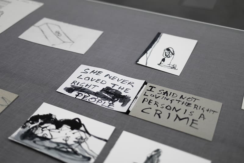 Tracey Emin 'A Fortnight of Tears' Exhibit London Inside Closer Look Art Gallery Galleries Open Until April 7 White Cube Bermondsey, 144-152, Bermondsey St, London SE1 3TQ