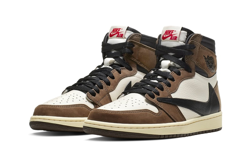 Travis Scott Jordan 1 Cactus Jack Re Release 2019 Sail Dark Mocha University Red Black CD4487-100