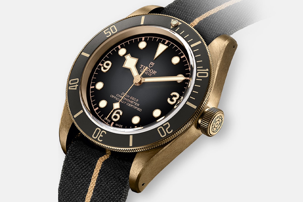 Tudor Black Bay Bronze Slate Grey Dial Release watches accessories timepiece chronograph