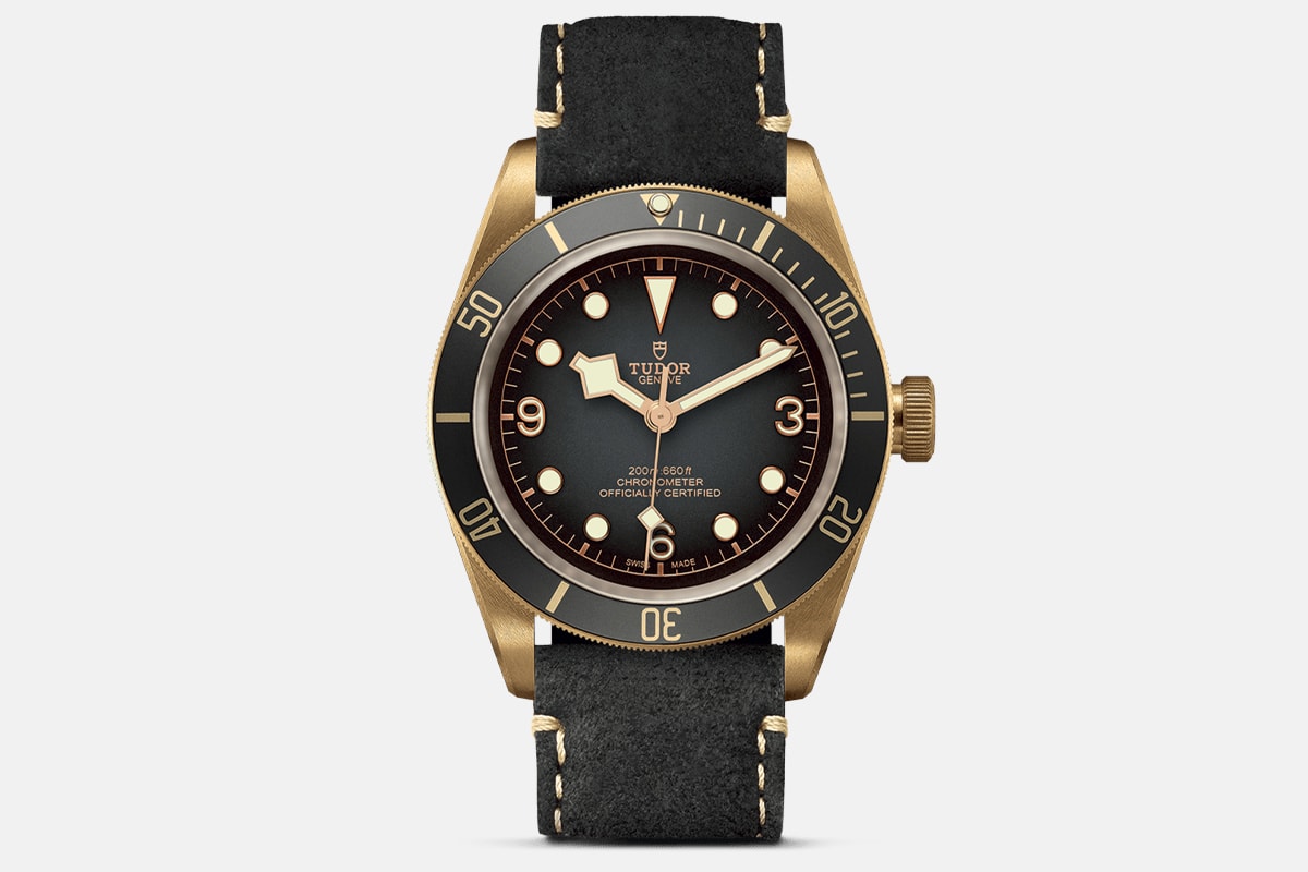Tudor Black Bay Bronze Slate Grey Dial Release watches accessories timepiece chronograph