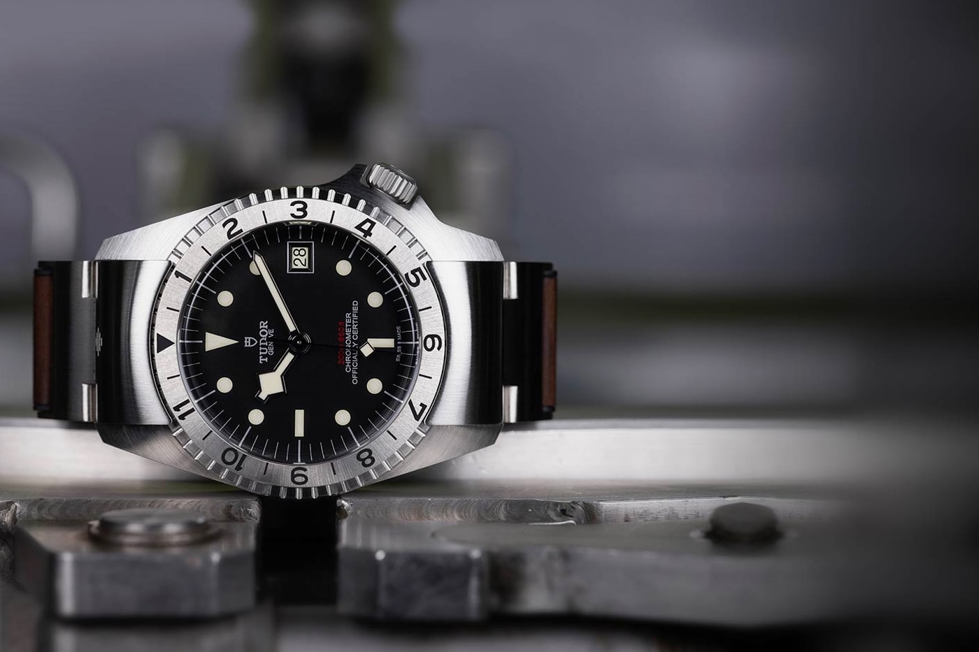 Tudor US Navy Inspired Black Bay P01 Release military watch timepiece chronograph