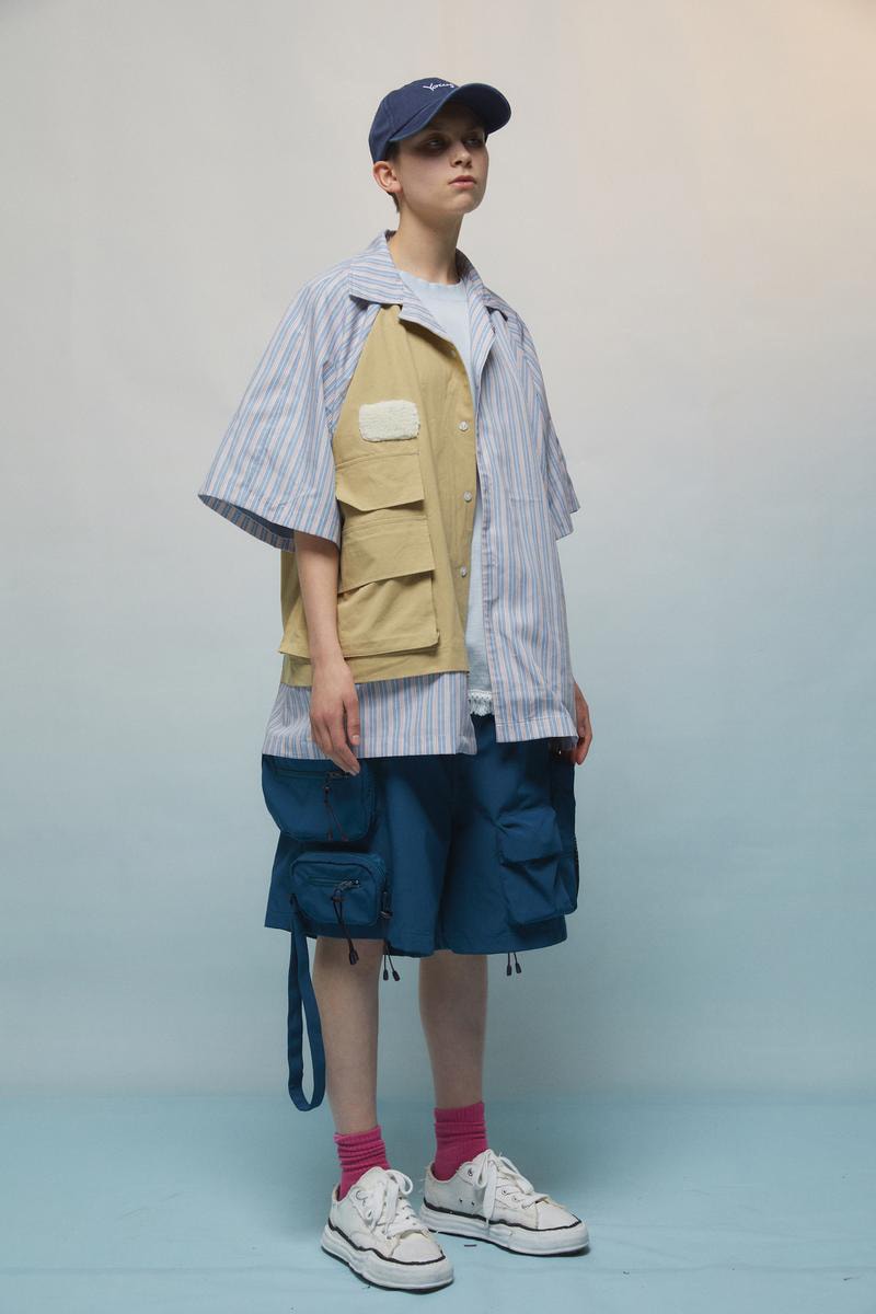UMAMIISM Spring/Summer 2019 Collection Lookbook maximalist fashion menswear womenswear unisex oversized functional pockets shirting tailored japan brand patti smith john lennon yoko ono 