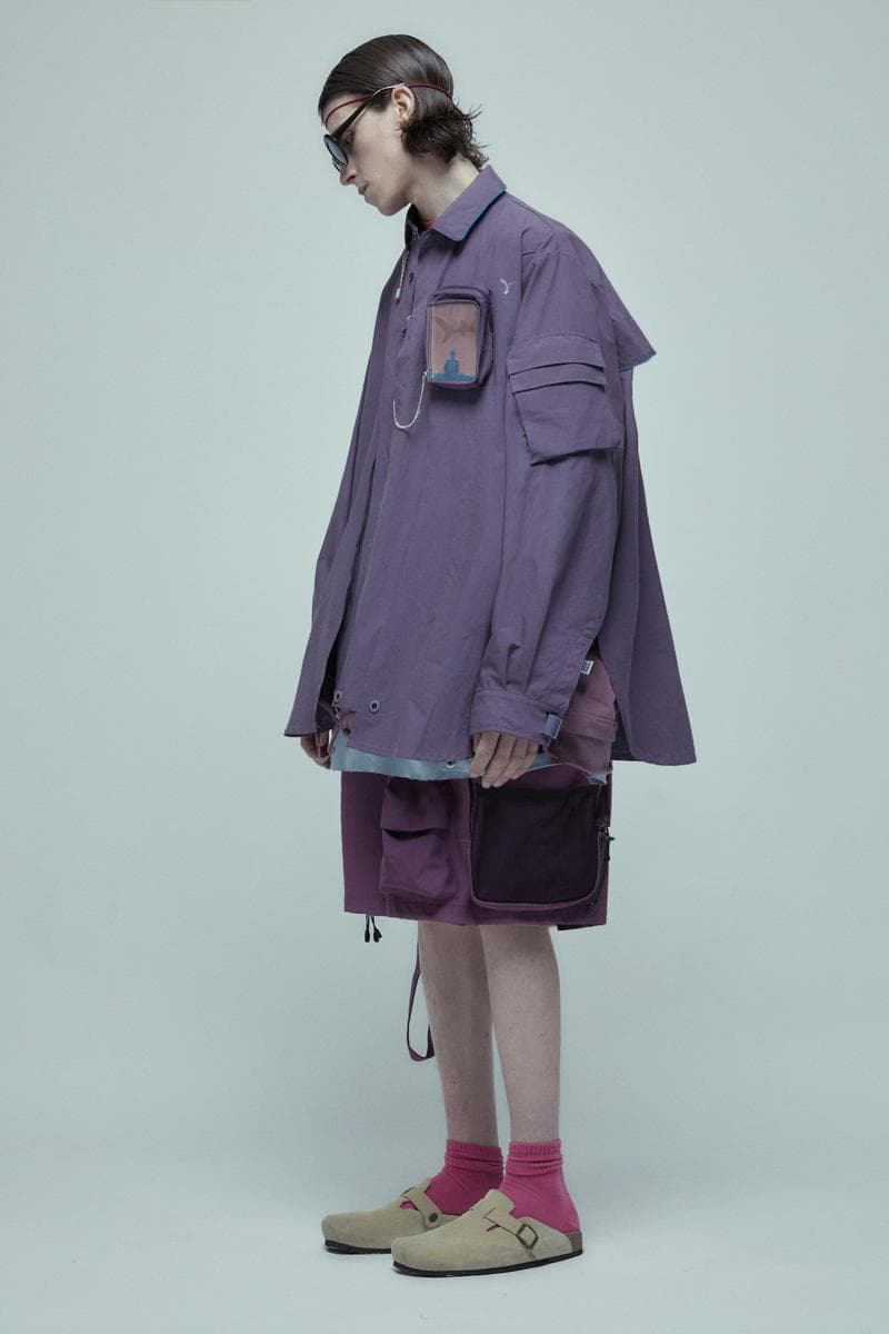 UMAMIISM Spring/Summer 2019 Collection Lookbook maximalist fashion menswear womenswear unisex oversized functional pockets shirting tailored japan brand patti smith john lennon yoko ono
