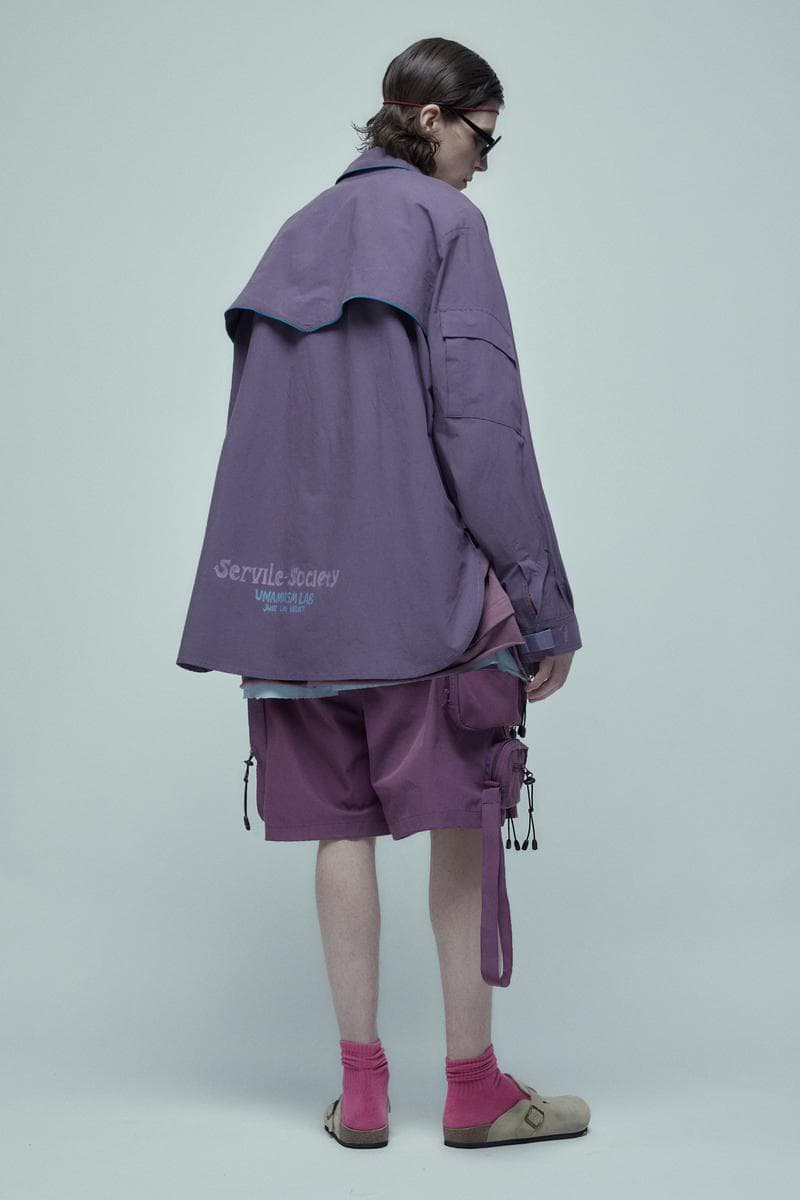 UMAMIISM Spring/Summer 2019 Collection Lookbook maximalist fashion menswear womenswear unisex oversized functional pockets shirting tailored japan brand patti smith john lennon yoko ono