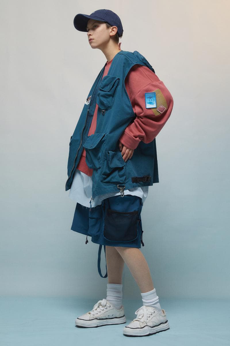 UMAMIISM Spring/Summer 2019 Collection Lookbook maximalist fashion menswear womenswear unisex oversized functional pockets shirting tailored japan brand patti smith john lennon yoko ono 