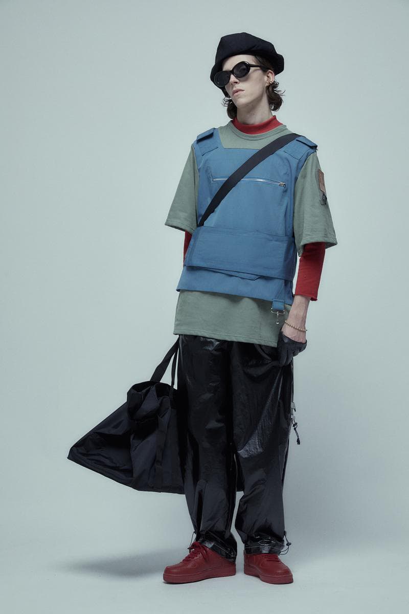 UMAMIISM Spring/Summer 2019 Collection Lookbook maximalist fashion menswear womenswear unisex oversized functional pockets shirting tailored japan brand patti smith john lennon yoko ono 