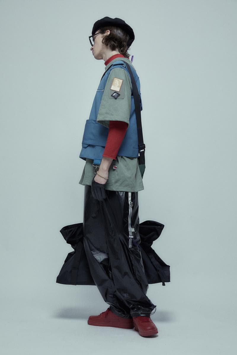 UMAMIISM Spring/Summer 2019 Collection Lookbook maximalist fashion menswear womenswear unisex oversized functional pockets shirting tailored japan brand patti smith john lennon yoko ono