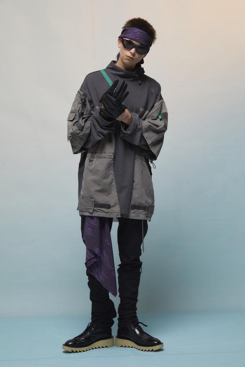 UMAMIISM Spring/Summer 2019 Collection Lookbook maximalist fashion menswear womenswear unisex oversized functional pockets shirting tailored japan brand patti smith john lennon yoko ono