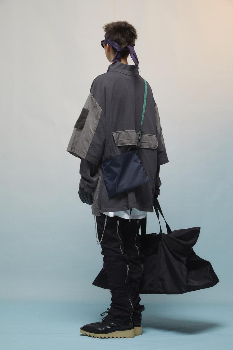 UMAMIISM Spring/Summer 2019 Collection Lookbook maximalist fashion menswear womenswear unisex oversized functional pockets shirting tailored japan brand patti smith john lennon yoko ono