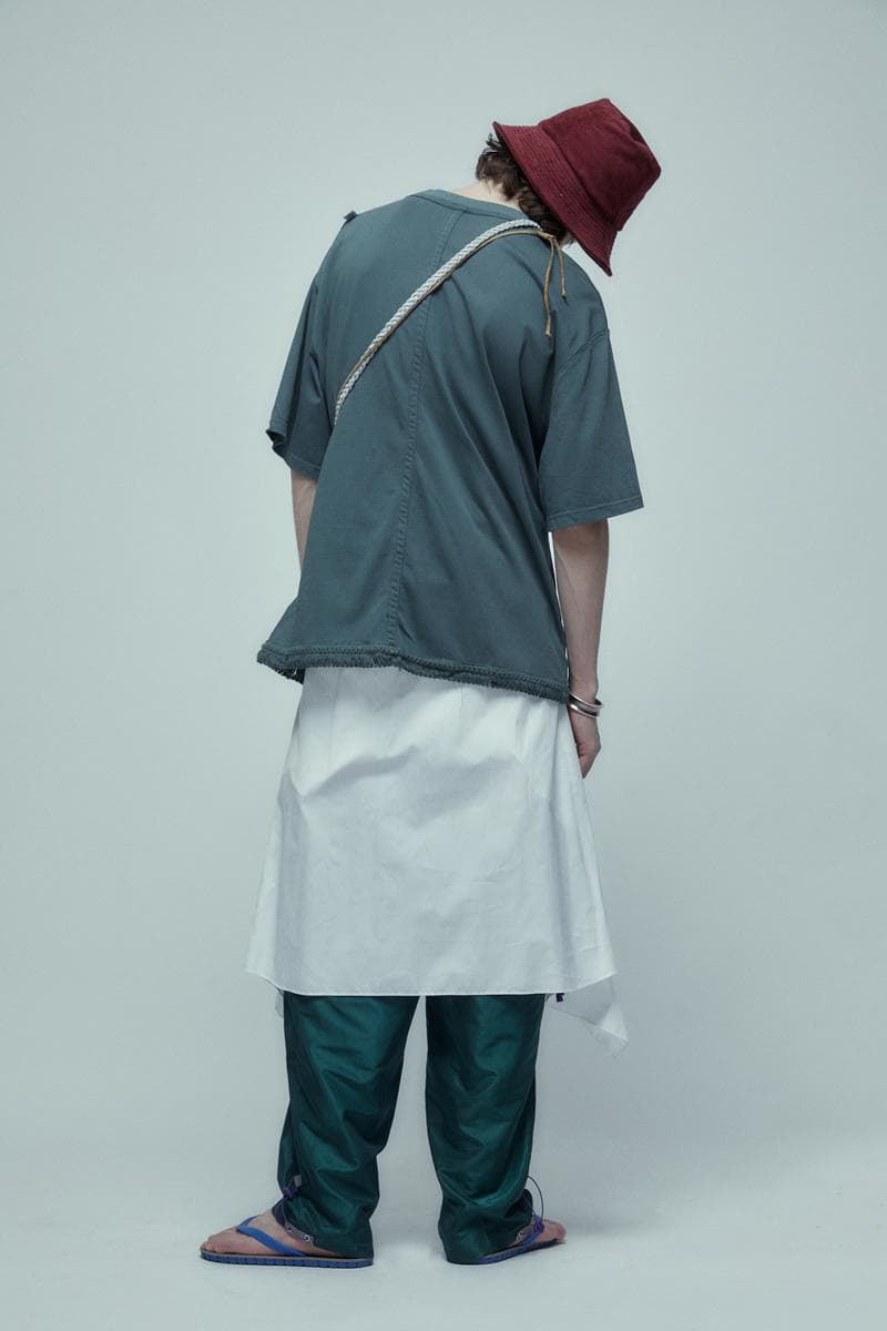 UMAMIISM Spring/Summer 2019 Collection Lookbook maximalist fashion menswear womenswear unisex oversized functional pockets shirting tailored japan brand patti smith john lennon yoko ono 