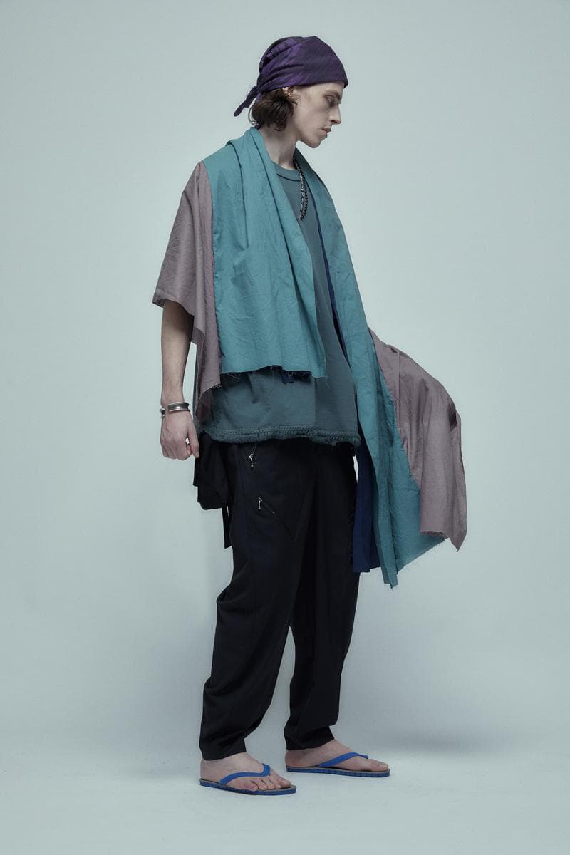 UMAMIISM Spring/Summer 2019 Collection Lookbook maximalist fashion menswear womenswear unisex oversized functional pockets shirting tailored japan brand patti smith john lennon yoko ono 