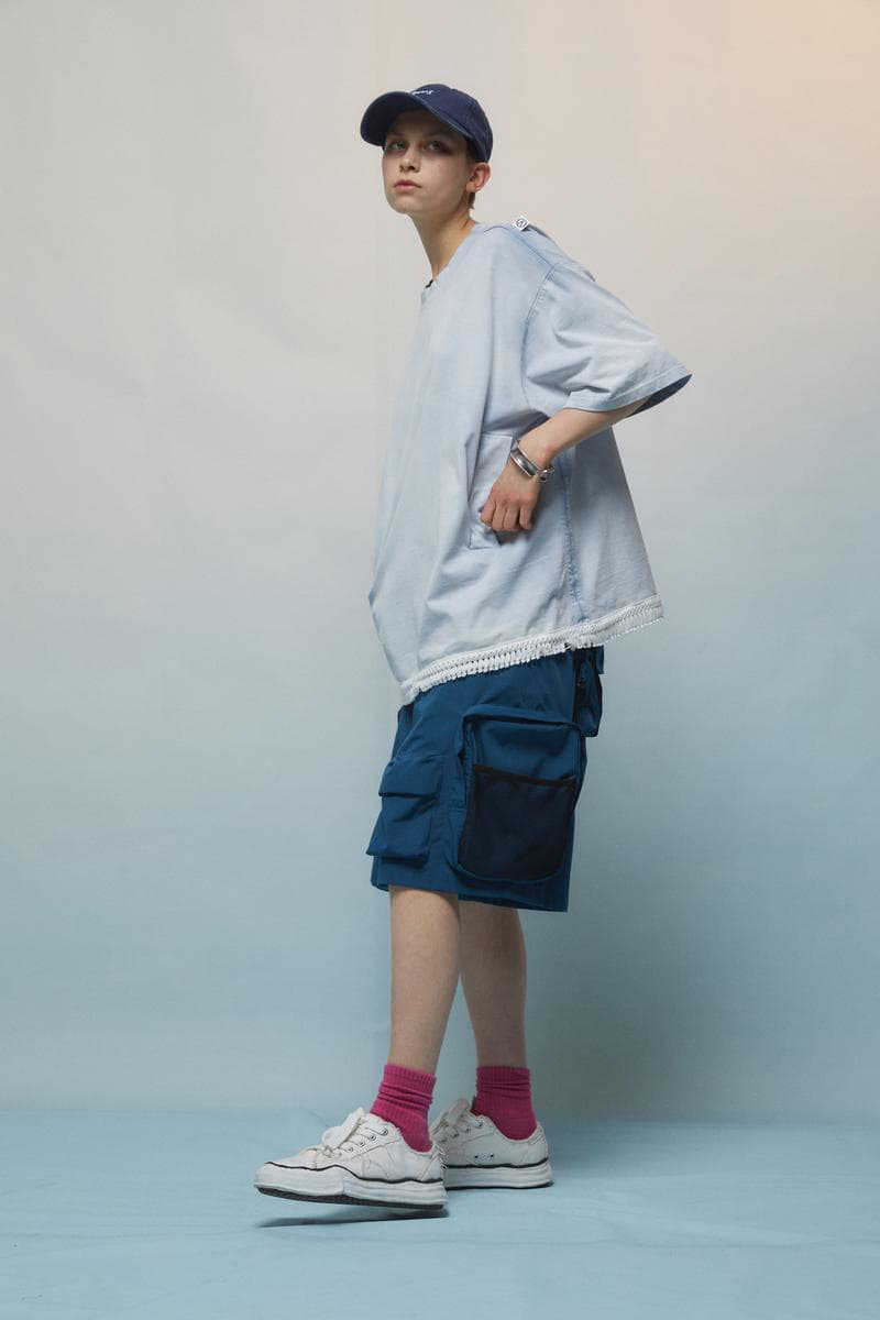 UMAMIISM Spring/Summer 2019 Collection Lookbook maximalist fashion menswear womenswear unisex oversized functional pockets shirting tailored japan brand patti smith john lennon yoko ono 