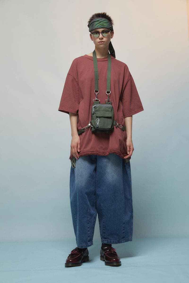 UMAMIISM Spring/Summer 2019 Collection Lookbook maximalist fashion menswear womenswear unisex oversized functional pockets shirting tailored japan brand patti smith john lennon yoko ono 