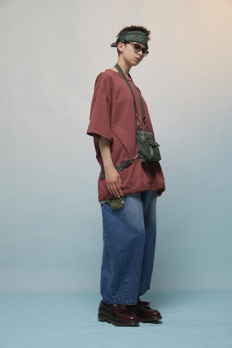 UMAMIISM Spring/Summer 2019 Collection Lookbook maximalist fashion menswear womenswear unisex oversized functional pockets shirting tailored japan brand patti smith john lennon yoko ono 