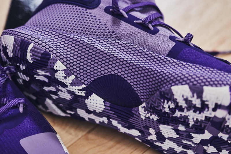 Under Armour icon steph curry 6 international womens day purple orchid riley morrison 9 year old sneaker release