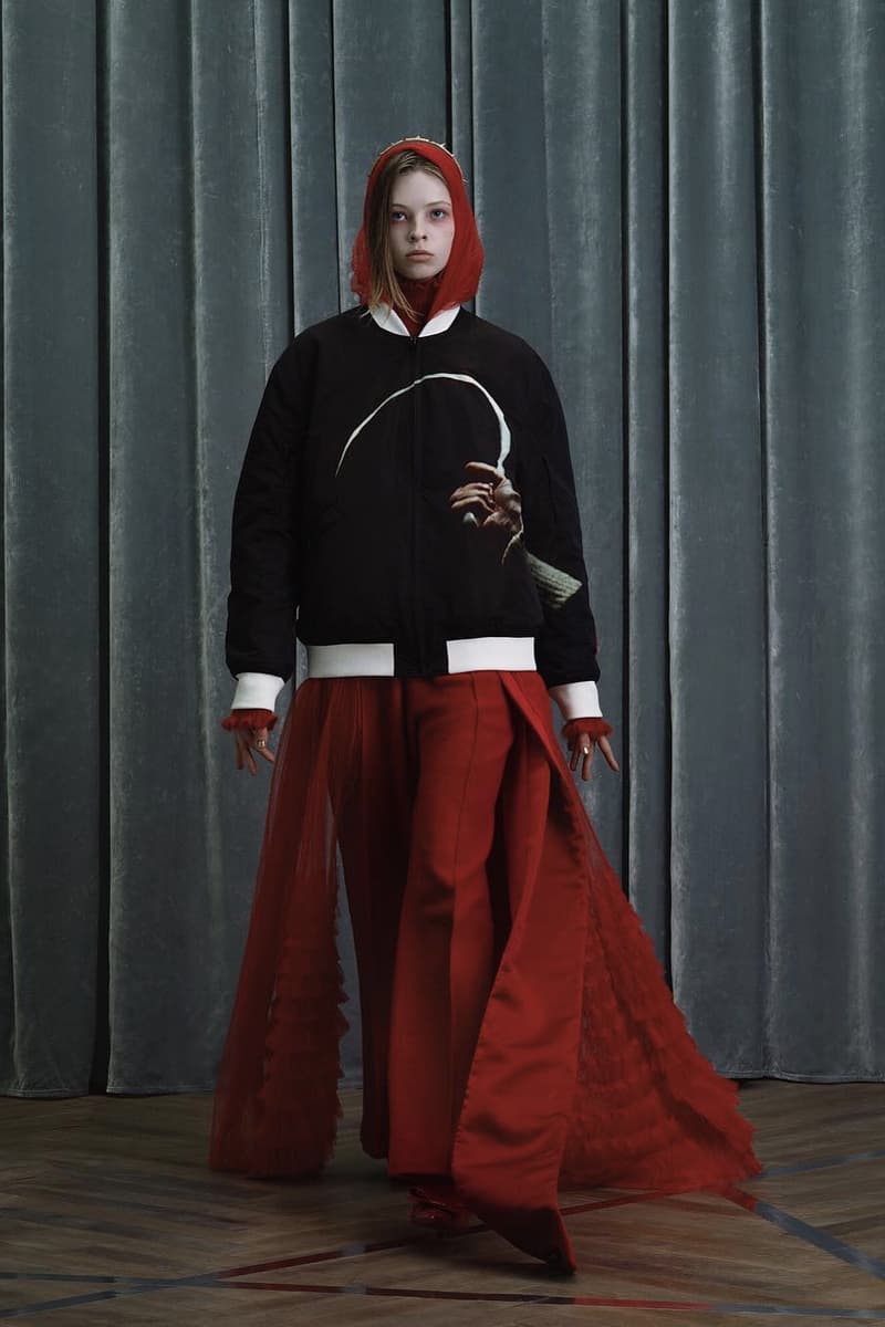 UNDERCOVER Jun Takahashi Womenswear Collection Capsule Suspiria Luca Guadagnino Tilda Swinton First Look campaign imagery graphics detailing first look