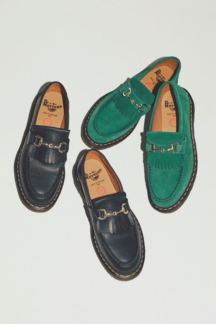 UNITED ARROWS & Sons Dr. Martens Bit Loafer shoes collaboration april 2019 release date info buy exclusive kiltie colorway