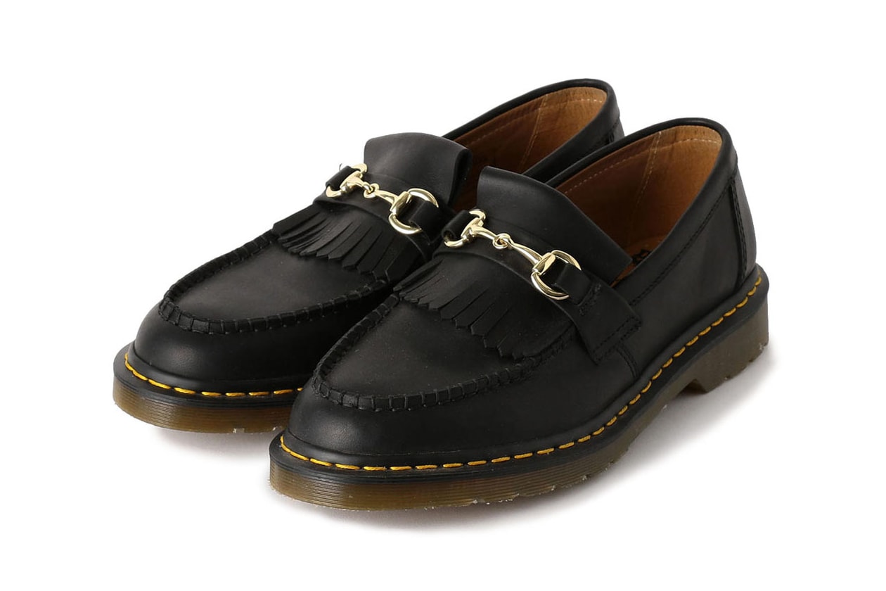 UNITED ARROWS & Sons Dr. Martens Bit Loafer shoes collaboration april 2019 release date info buy exclusive kiltie colorway