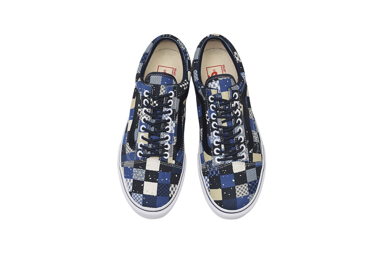 Vans Drops Another "Japan Fabrics Collection" era old skool slip on traditional design print jacquard sneaker buy shop web store exclusive
