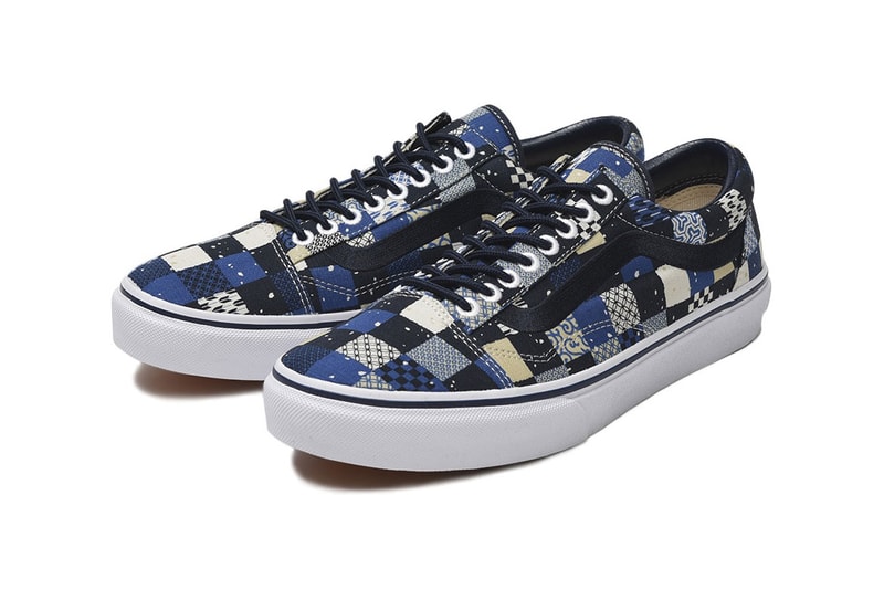 Vans Drops Another "Japan Fabrics Collection" era old skool slip on traditional design print jacquard sneaker buy shop web store exclusive