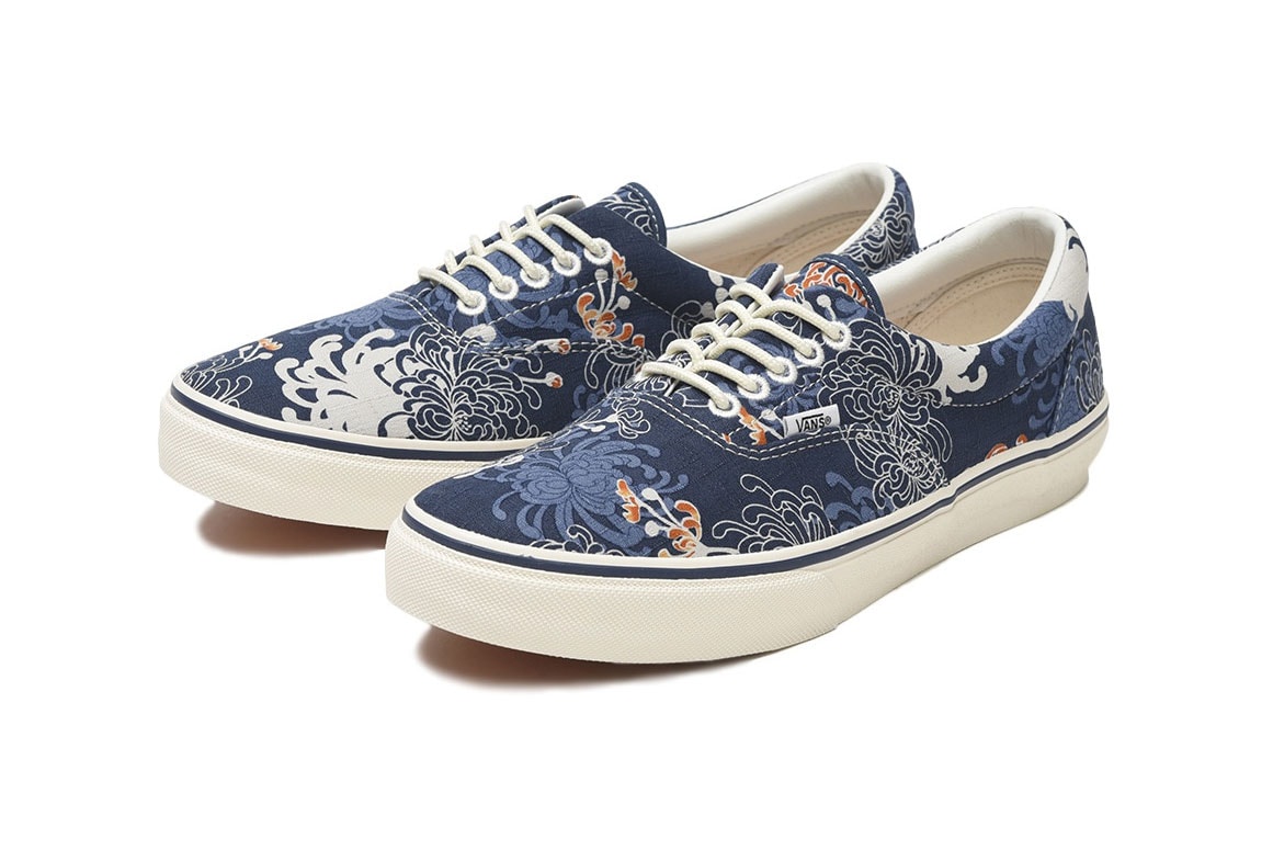 Vans Drops Another "Japan Fabrics Collection" era old skool slip on traditional design print jacquard sneaker buy shop web store exclusive