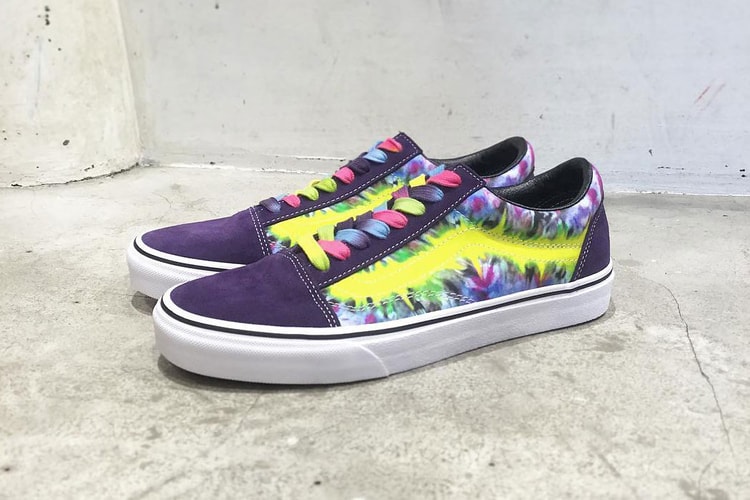 Vans "Mysterioso" Pack Yields Most Colorful Tie-Dye Sneakers to Date
