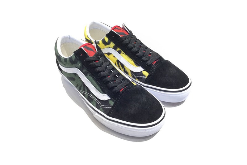 Vans Japan MYSTERIOSO Tie-Dye Old Skool Slip-On pack release date drop info buy colorways multicolor print pattern spring summer 2019