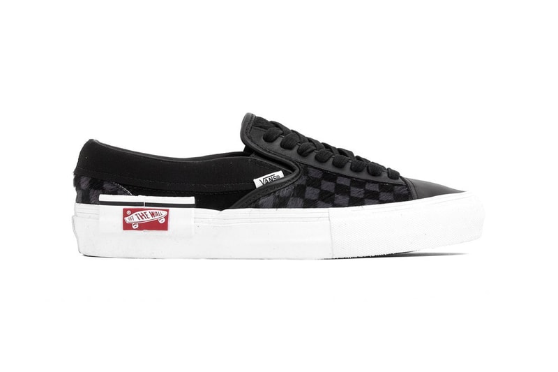 Vans Vault LX Pony Hair Pack SK8-Hi Slip On Old Skool Checkerboard Fuzzy Mismatched Animal Prints Badge Removed Lateral Heel Placement Design 2019 Spring Summer SS19 