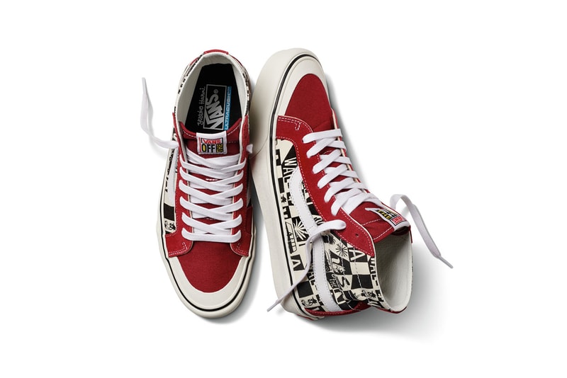 vans yusuke hanai graphic drawings capsule collection release surf culture