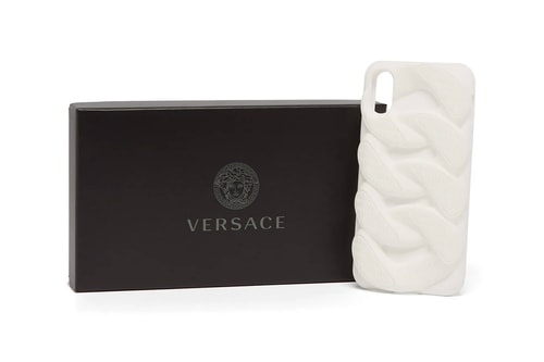 Versace Chain Reaction Sole Unit iPhone Case "White"