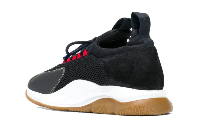 Versace Cross Chainer Sneaker Release info luxury trainers shoes 