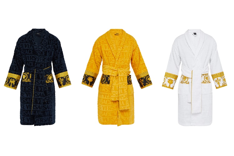 Celebrate Luxury With Versace's I Love Baroque Bathrobes