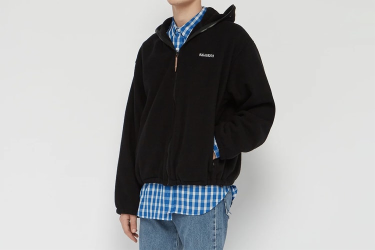 Vetements Drops Fleece Jacket Complete With Full-Face Balaclava Mask