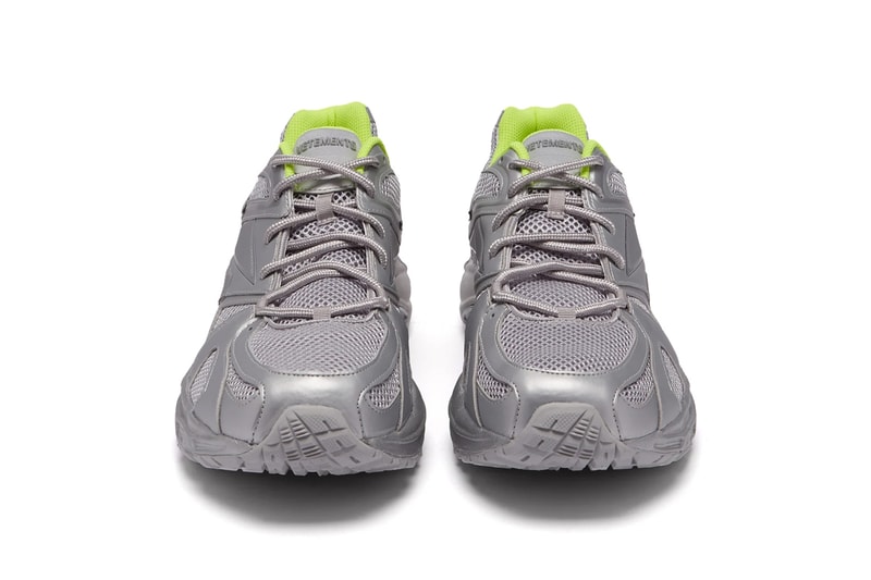 Vetements Spike Runner 200 Trainers Release Silver Neon Green Yellow Silver Red Black Demna Gvasalia Spring Summer 2019 Reebok