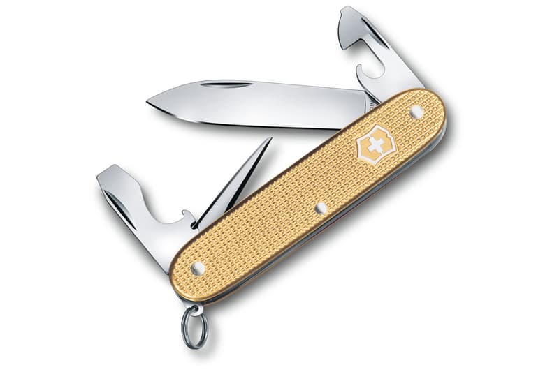 Victorinox Limited Edition Champagne Gold Alox release info pen knife swiss army knife