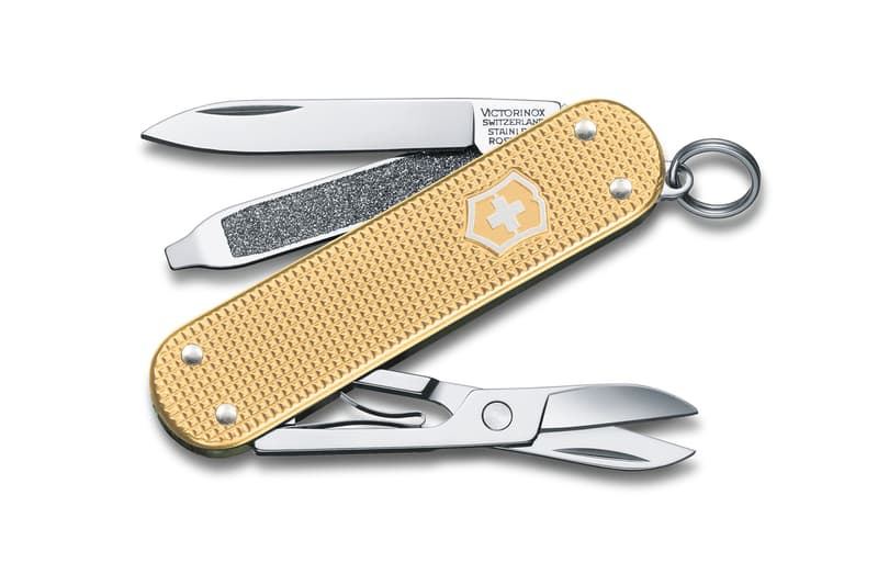 Victorinox Limited Edition Champagne Gold Alox release info pen knife swiss army knife