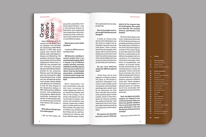 Wallet Magazine "Shamans of Space" Fashion Commentary Publication Matthew Linde Ippolito Laparellito Balenciaga Bjarne Melgaard Boris Bidjan Saberi Florence Fashion Biennale Fondazione Prada Hussein Chalayan Issey Miyake Musée Yves Saint Laurent Rei Kawakubo The Costume Institute Yohji Yamamoto Grace Wales Bonner